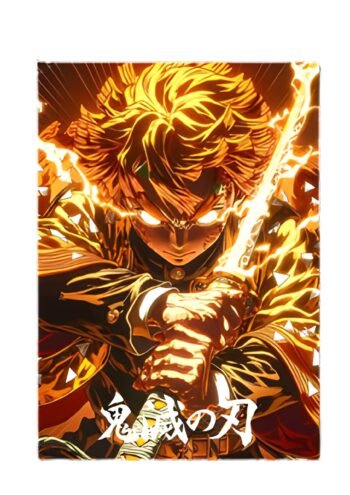 zenitsu agatsuma premium poster
