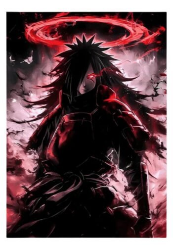 madara uchida  clad poster